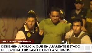 SJL: detienen a policía que disparó a vecinos