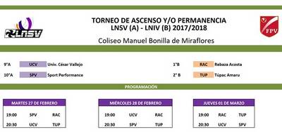 Club de vóley Túpac Amarú de San Juan de Lurigancho se juega el ascenso