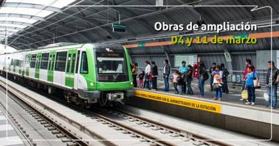 Servicio solo se ofrecerá desde la Estación Villa El Salvador hasta la Estación San Martín