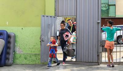 El albergue de venezolanos en Lima que se queda sin espacio
