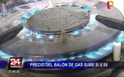 Balón de gas se elevará casi 0.60 céntimos