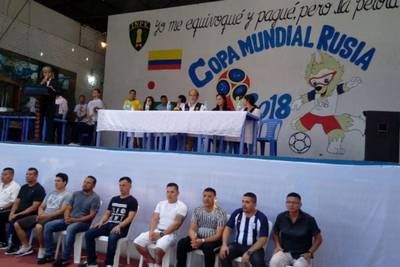 Presos rinden tributo a Daniel Peredo en San Juan de Lurigancho