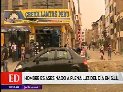 Un hombre fue asesinado a plena luz del día en Campoy