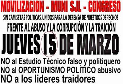 Más de 3000 mototaxistas marchan contra Navarro