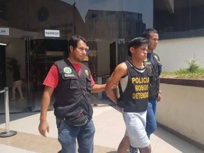 San Juan de Lurigancho: detienen a ´cangry´ por robo a Scotiabank
