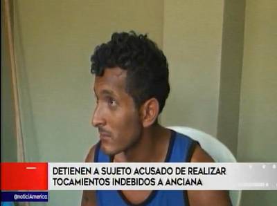 SJL: sujeto es detenido por realizar tocamientos indebidos a anciana