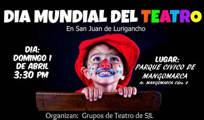 Mangormarca celebra el día mundial de Teatro