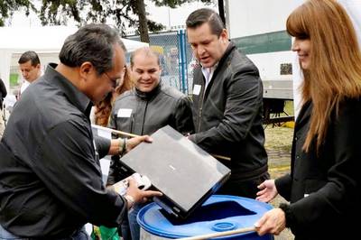 Campaña de reciclaje de aparatos electrónicos en San Juan de Lurigancho