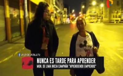 ´Aprendiendo Aprendo': inicia campaña para enseñar a leer y escribir a comerciantes