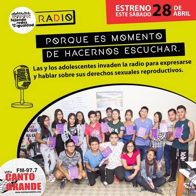 ´Tejiendo Redes´ Nuevo Programa Radial en SJL