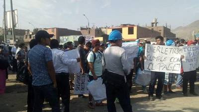 Medida de fuerza puede desabastecer de agua a San Juan de Lurigancho