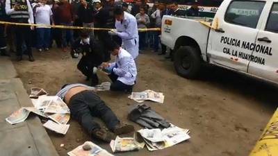 San Juan de Lurigancho: Abandonan cadáver de hombre en la vía pública