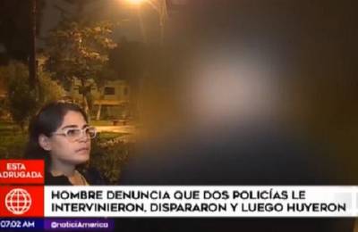 Irregular intervención de supuestos policías en SJL