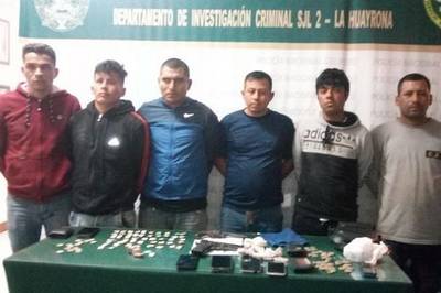 SJL: Policía desbarata banda que extorsionaba a mototaxistas y obreros