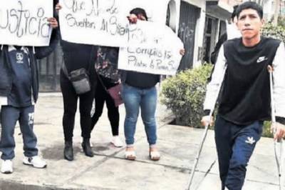 SJL: balean a joven por fallar un gol durante  partido de fútbol