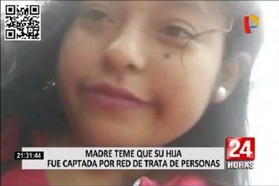 SJL: Adolescente habría sido secuestrada por red de trata de personas