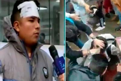 Ambulante fue brutalmente golpeado por negarse a pagar ‘cupo’ 
