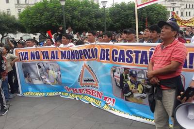 Corredor Morado: transportistas y vecinos marcharon para exigir su eliminación