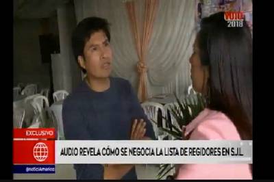 Candidato a SJL habría negociado lista de regidores con empresario, según audio