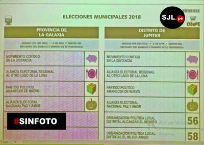 Cédulas de votación NO llevarán FOTO de candidatos solo el símbolo de partido