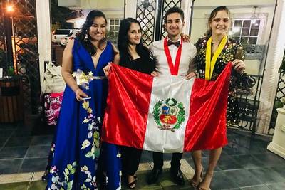 Delegación peruana triunfa en concurso internacional Estrella Latina
