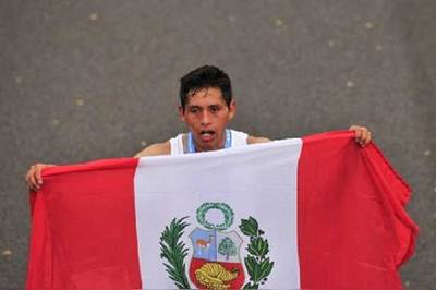 Christian Pacheco, campeón sudamericano en la Maratón de Buenos Aires