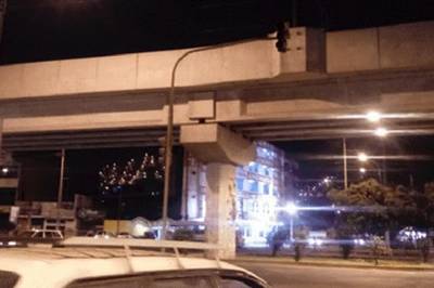 Semáforos malogrados en la Av. Próceres de la Independencia
