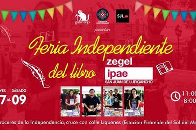 Feria independiente del Libro en Zegel Ipae - SJL