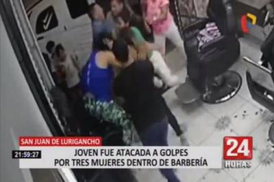 SJL: Extranjera fue atacada brutalmente por tres peruanas