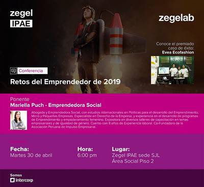 Ciclos de Conferencias en Zegel Ipae sede SJL