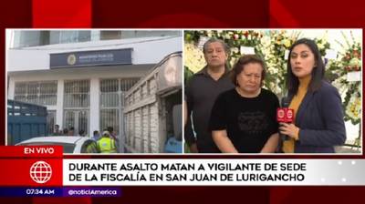 Familia solicita apoyo legal tras muerte de vigilante del Ministerio Público