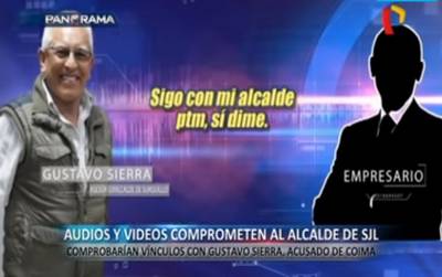 Audios que vincularían a Gustavo Sierra con Alex Gonzáles