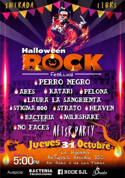 Halloween en San Juan de Lurigancho