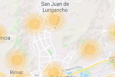 Existen 4 zonas de riesgo de COVID-19 en San Juan de Lurigancho