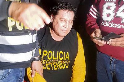 Ex alcalde Carlos Burgos es capturado en Hostal