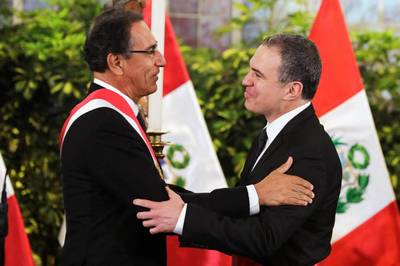 Vizcarra dijo que no se presentará en el 2021 y Del Solar se hizo tendencia