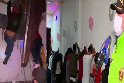 Menores de edad son detenidos en una fiesta en pleno toque de queda