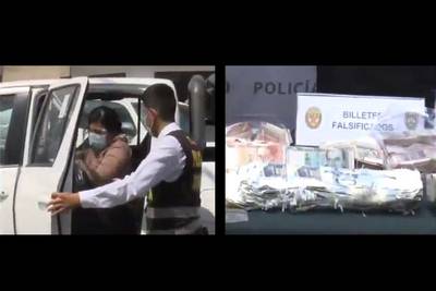 Policía desarticula banda delictiva que falsificaba billetes en SJL