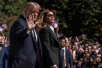 EE.UU: El presidente Donald Trump y la primera dama dan positivo por Covid-19
