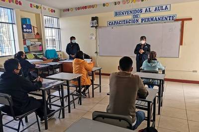 ONPE realiza jornada de capacitación para miembros de mesa