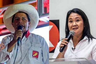 Pedro Castillo vs. Keiko Fujimori