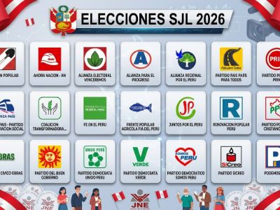 Elecciones 2026: Conoce la lista oficial de candidatos a la alcaldía de San Juan de Lurigancho
