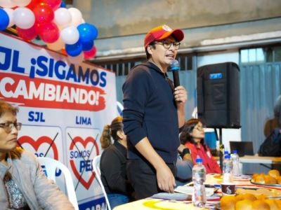 Jesús Maldonado es el virtual alcalde de San Juan de Lurigancho
