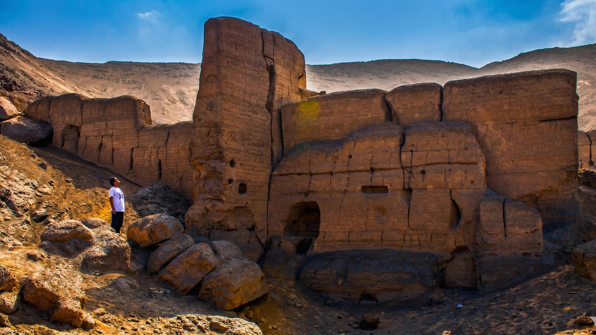 Zona arqueológica de Mangomarca en San Juan de Lurigancho